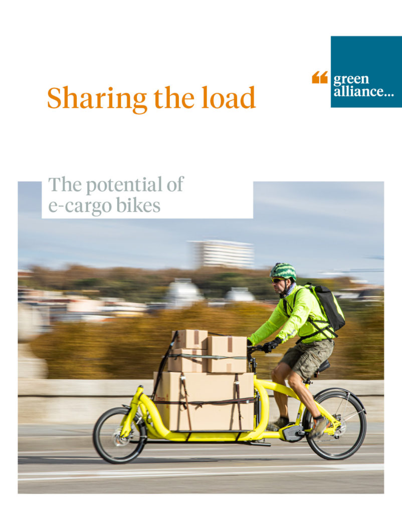 Sharing the load the potential of e cargo bikes Green Alliance