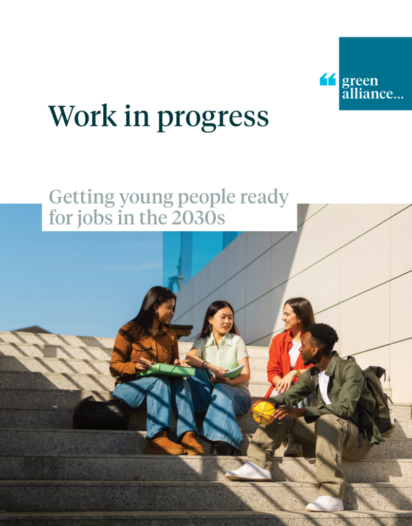 Work in progress: getting young people ready for the jobs of the 2030s ...
